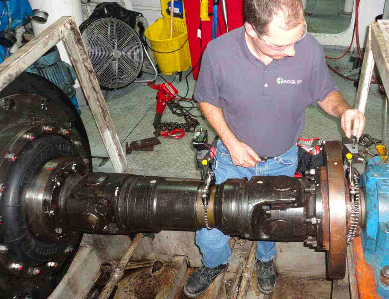 ACQUIP Seabulk Towing Cardan Shaft Alignment